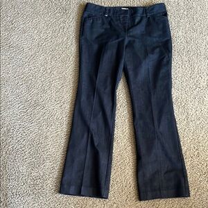 New York & Company Dark Blue Boot Cut Pants
